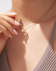 Collar Abrazo-Eterno®  para mi Hija (con Nota especial y Caja de madera con luz)