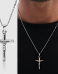 Collar Cruz® para mi Hombre (con carta dedicada y Caja con Luz)