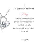 Collar Amor-Eterno™ para mi Amor (con carta especial)