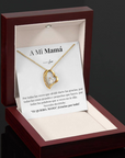 Collar Amor-Eterno® Dorado para mi Madre (con nota especial)