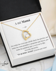 Collar Amor-Eterno® Dorado para mi Madre (con nota especial)