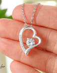 REGALO PARA MI MAMÁ Y PAPÁ (collar Amor Eterno con nota dedicada)