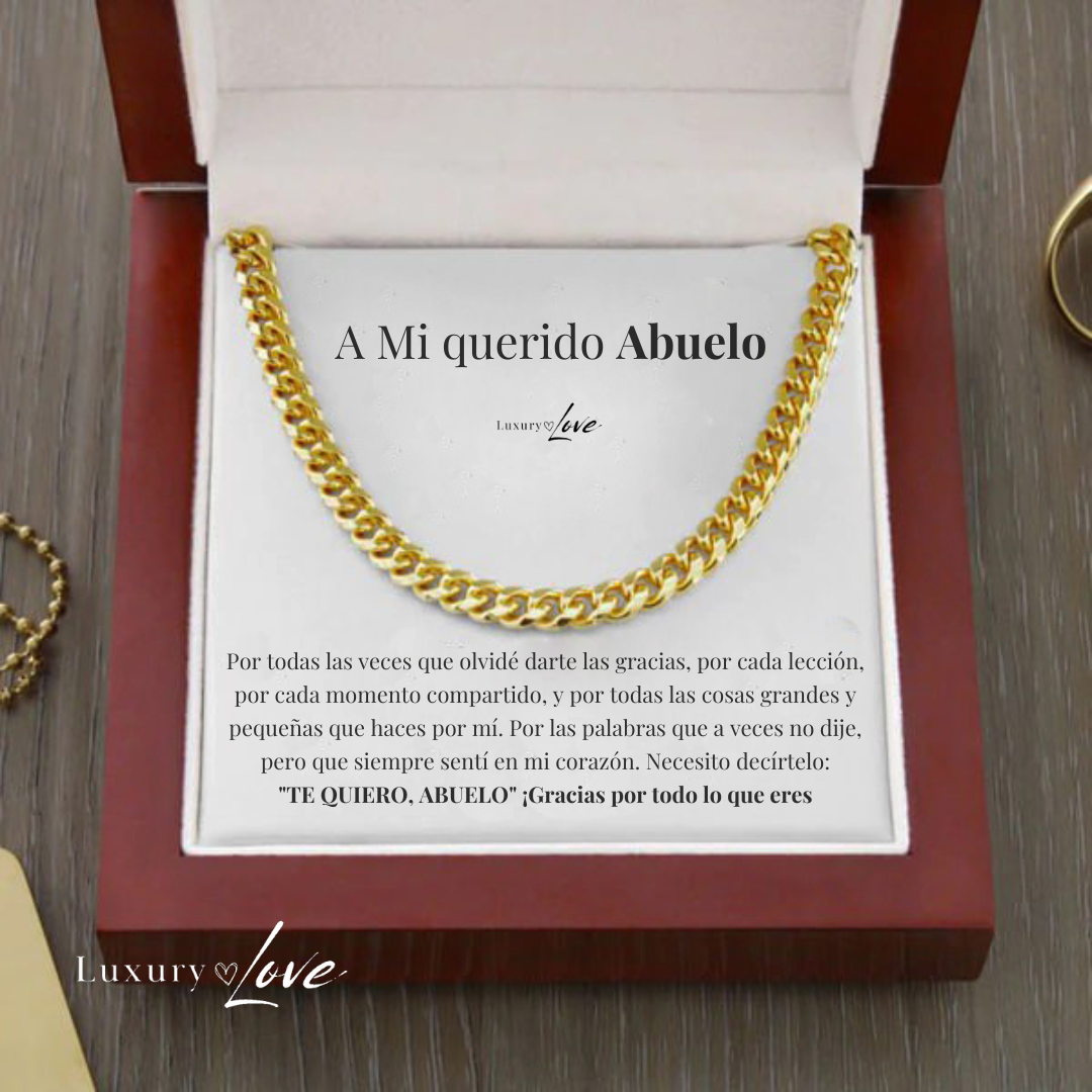 Regalo para mi Abuelo (con carta dedicada)
