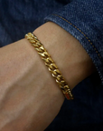 Pulsera Cuban Style® Dorada