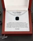 Collar Confianza® para mi Hombre (con carta dedicada y Caja con Luz)