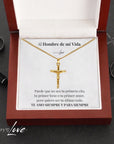 Collar Cruz® para mi Hombre (con carta dedicada y Caja con Luz)