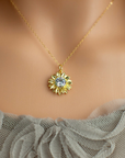 Collar Girasol Brillante