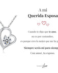 Collar Amor-Eterno™ para mi querida Esposa (con carta especial)