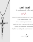Collar Cruz® para mi Padre (con carta dedicada a escoger)