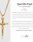 Collar Cruz® para mi Padre (con carta dedicada a escoger)