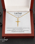 Collar Cruz® para mi Padre (con carta dedicada a escoger)