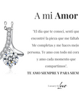 Collar Flor del Alma® para mi Amor (con carta especial para ella)