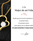 Collar Amor-Eterno™ Dorado para mi Amor (con carta especial)