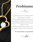 Collar Amor-Eterno™ Dorado para mi Amor (con carta especial)