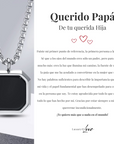 Collar Confianza® para mi Padre (con carta dedicada a escoger)