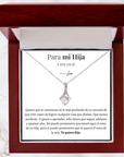 Collar Flor del Alma®  para mi Hija (con Nota especial y caja a escoger)