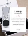 Collar Confianza® para mi Padre (con carta dedicada a escoger)