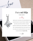 Collar Flor del Alma®  para mi Hija (con Nota especial y caja a escoger)