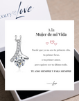 Collar Flor del Alma® para mi Amor (con carta especial para ella)