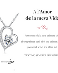 Collaret Amor-Etern™ per al meu Amor (amb nota especial en català)