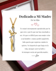 Collar Abrazo-Eterno® para mi Madre (con Nota especial y Caja de madera con luz)