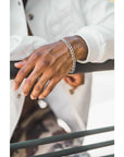 Pulsera Cuban Style® Plateado