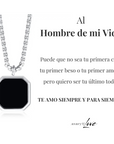 Collar Confianza® para mi Hombre (con carta dedicada y Caja con Luz)