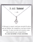 Collar Flor del Alma® para mi Amor (con carta especial para ella)