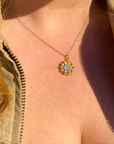 Collar Girasol Brillante