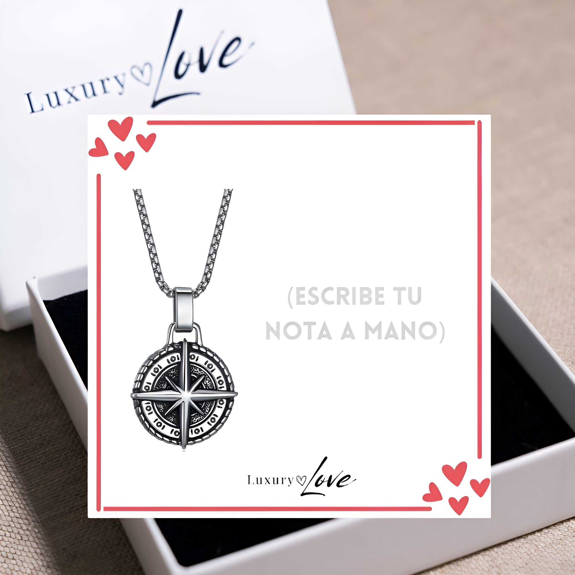 Collar Estrella del Norte® para mi Padre (con carta dedicada a escoger)