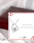 Collar para mi Suegra (con carta dedicada y Caja con Luz)