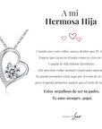 Collar Amor-Eterno™ para Mi Hija (con carta especial)