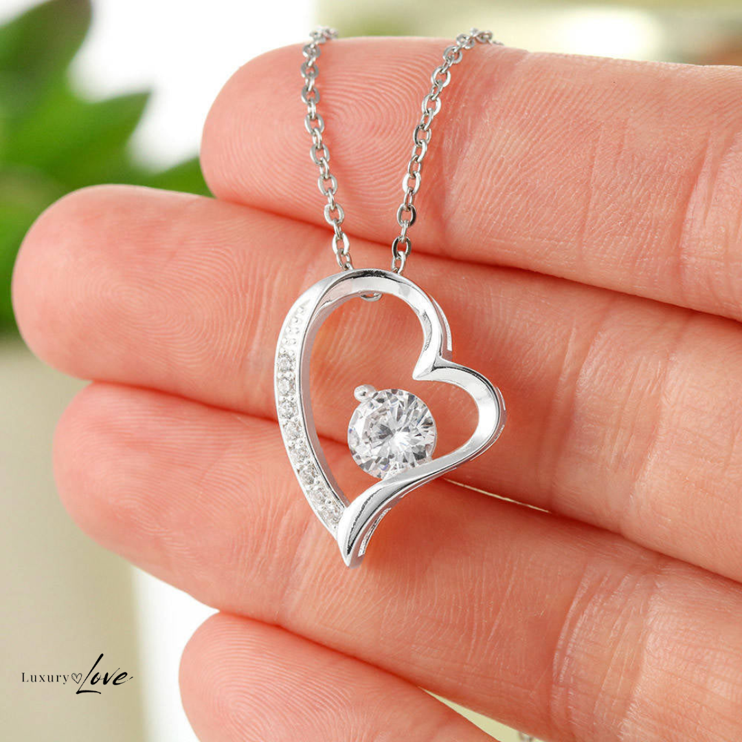 REGALO PARA MI MAMÁ Y PAPÁ (collar Amor Eterno con nota dedicada)