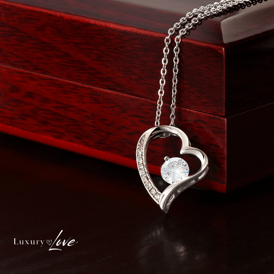 REGALO PARA MI MAMÁ Y PAPÁ (collar Amor Eterno con nota dedicada)