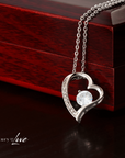 REGALO PARA MI MAMÁ Y PAPÁ (collar Amor Eterno con nota dedicada)