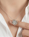 Collar para mi Suegra (con carta dedicada y Caja con Luz)