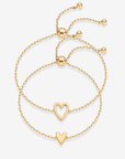 Pulseras Dúo Corazón