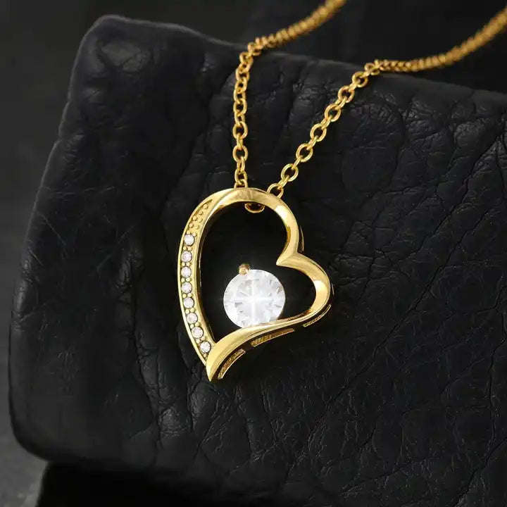 Collar para mi Suegra (con carta dedicada y Caja con Luz)