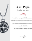 Collar Estrella del Norte® para mi Padre (con carta dedicada a escoger)