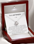 Collar para mi Suegra (con carta dedicada y Caja con Luz)