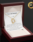 Collar para mi Suegra (con carta dedicada y Caja con Luz)