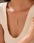 Collar Cruz y Corona