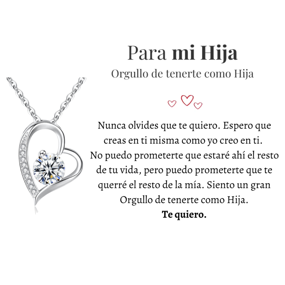 Collar Amor-Eterno™ para Mi Hija (con carta especial)