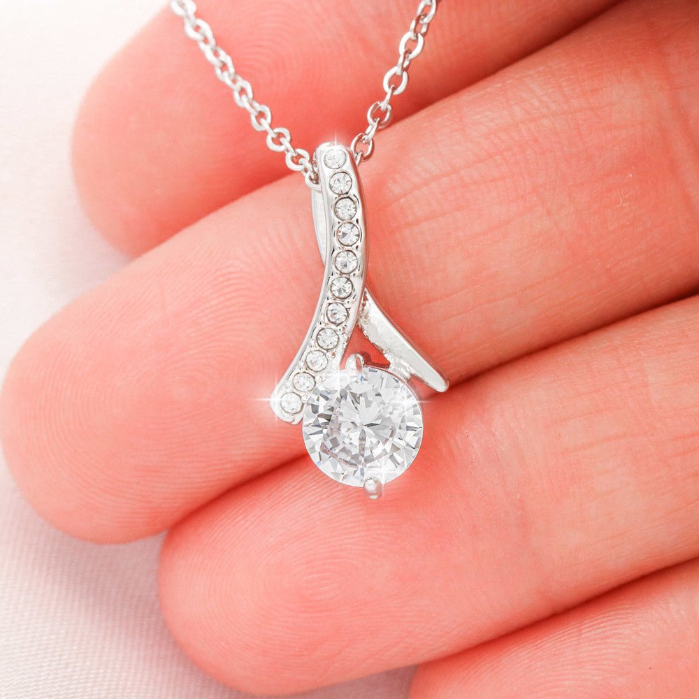 Collar para mi Suegra (con carta dedicada y Caja con Luz)