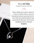 Collar Amor-Eterno™ para Mi Hija (con carta especial)